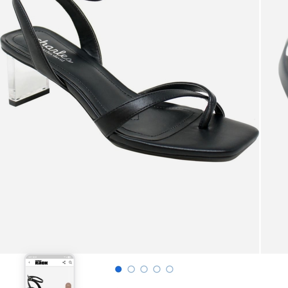 Charles by Charles Gancy Ankle Strap Heeled Sandals